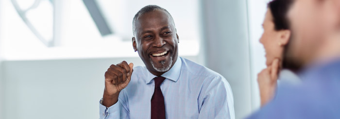 Smiling business man Smiling business man